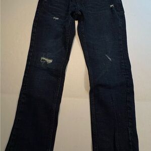 Old Navy Men's Slim Fit Jeans - Dark Blue Built Tough Built in Flex 32x30